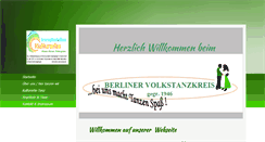 Desktop Screenshot of berliner-volkstanzkreis.de